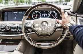Combien coûte une location de voiture de luxe ?