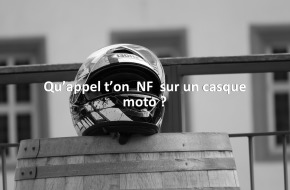 Qu’appel t’on  NF  sur un casque moto ?