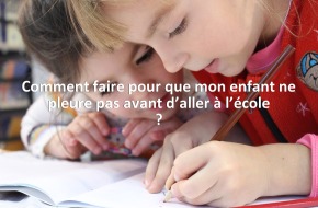 Comment faire pour que mon enfant ne pleure pas avant d’aller à l’école ?