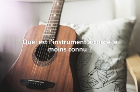 Quel est l’instrument à corde le moins connu ?