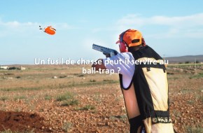 Un fusil de chasse peut-il servire au ball-trap ?