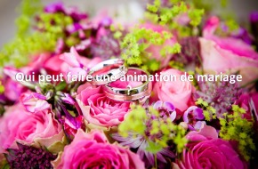 Qui peut faire une animation de mariage ?