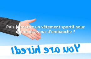 Puis-je mettre un vêtement sportif pour un rendez-vous d’embauche ?